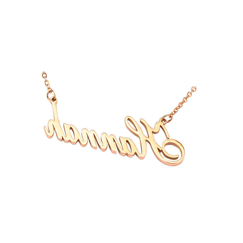 personalized name necklace 