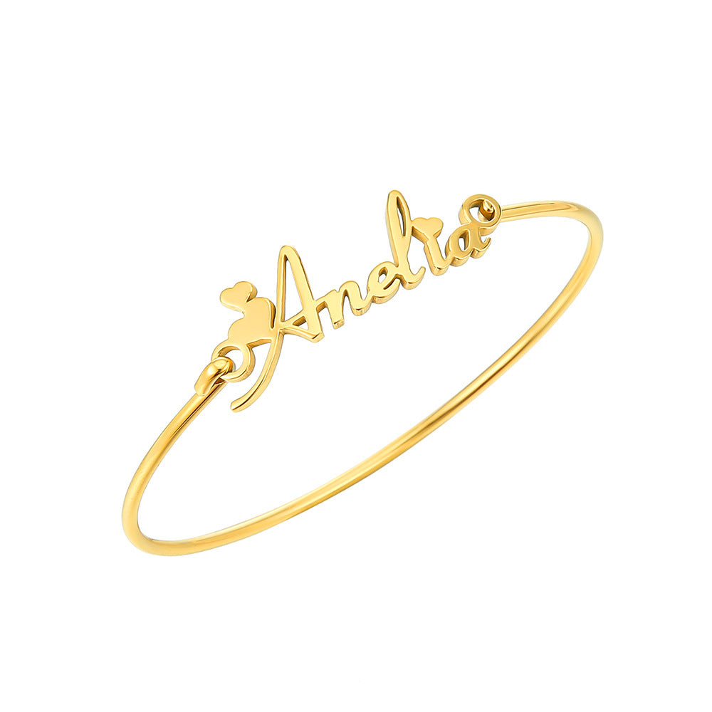 Name Bracelet Online GOLD