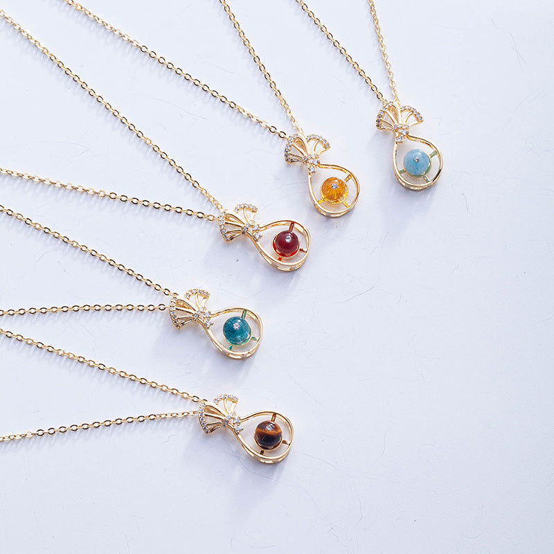 Mothers Birthstone Necklace Personalized Birthstone Necklace