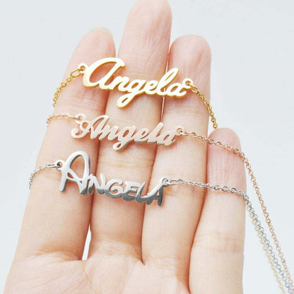 Customized Name Necklace Online Custom Name Necklace