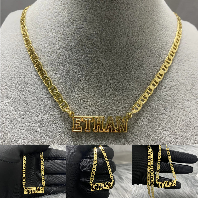 Custom Name Necklace For Men Boyfriend Necklace With Name