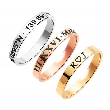 Custom Name Ring Personalized Ring Perfect Gift