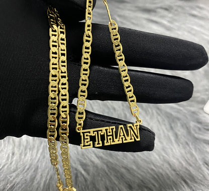 Name Necklace For Men