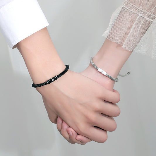 Matching Bracelets Relationship Bracelets For Couples 925 Sterling Silver Bracelets