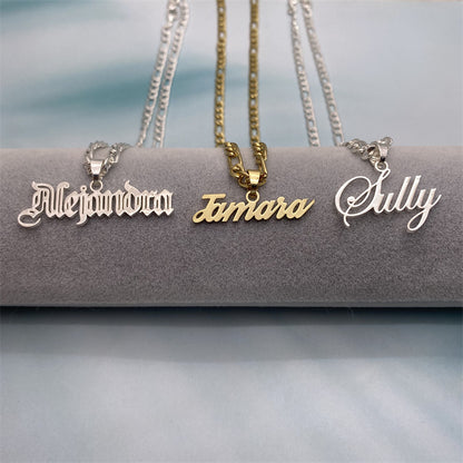 Men's Personalized Name Necklace