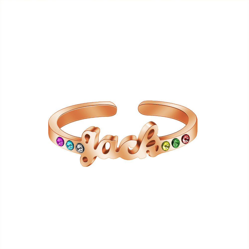 Peoples Birthstone Rings ROSS  GOLD