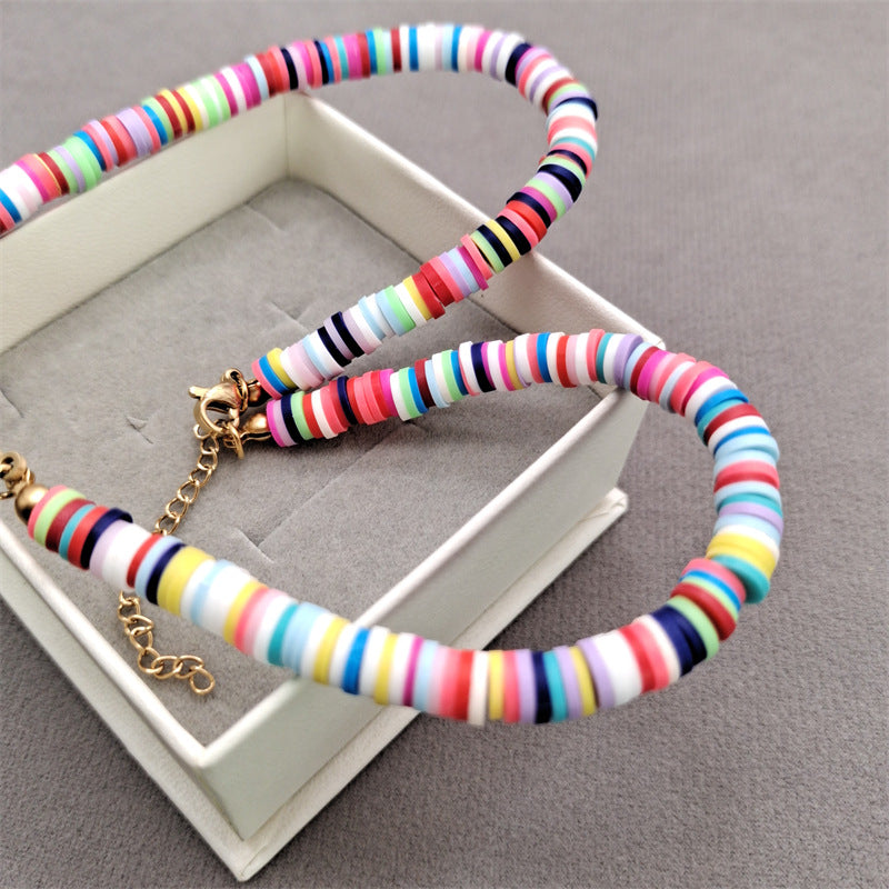 Fimo Choker Necklace With Name Choker Necklace Online