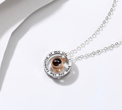  Projection Necklace For Couple