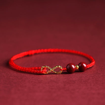 Matching Infinity Bracelets Red Couple Bracelets