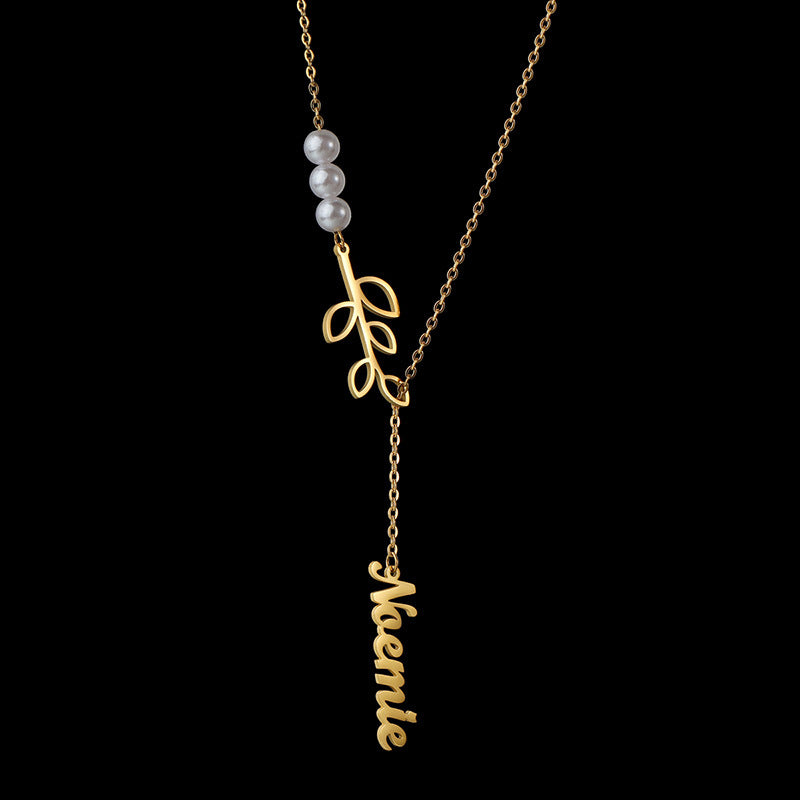 Pearl Necklaces With Name
